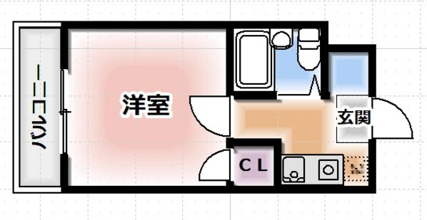 大和田駅 徒歩1分 3階の物件間取画像